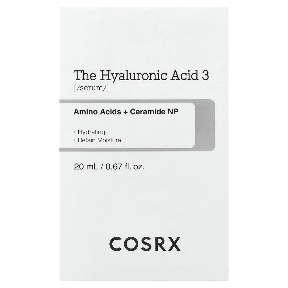 COSRX Hyaluronsäure 3 Serum 20ml (0,67 fl oz)