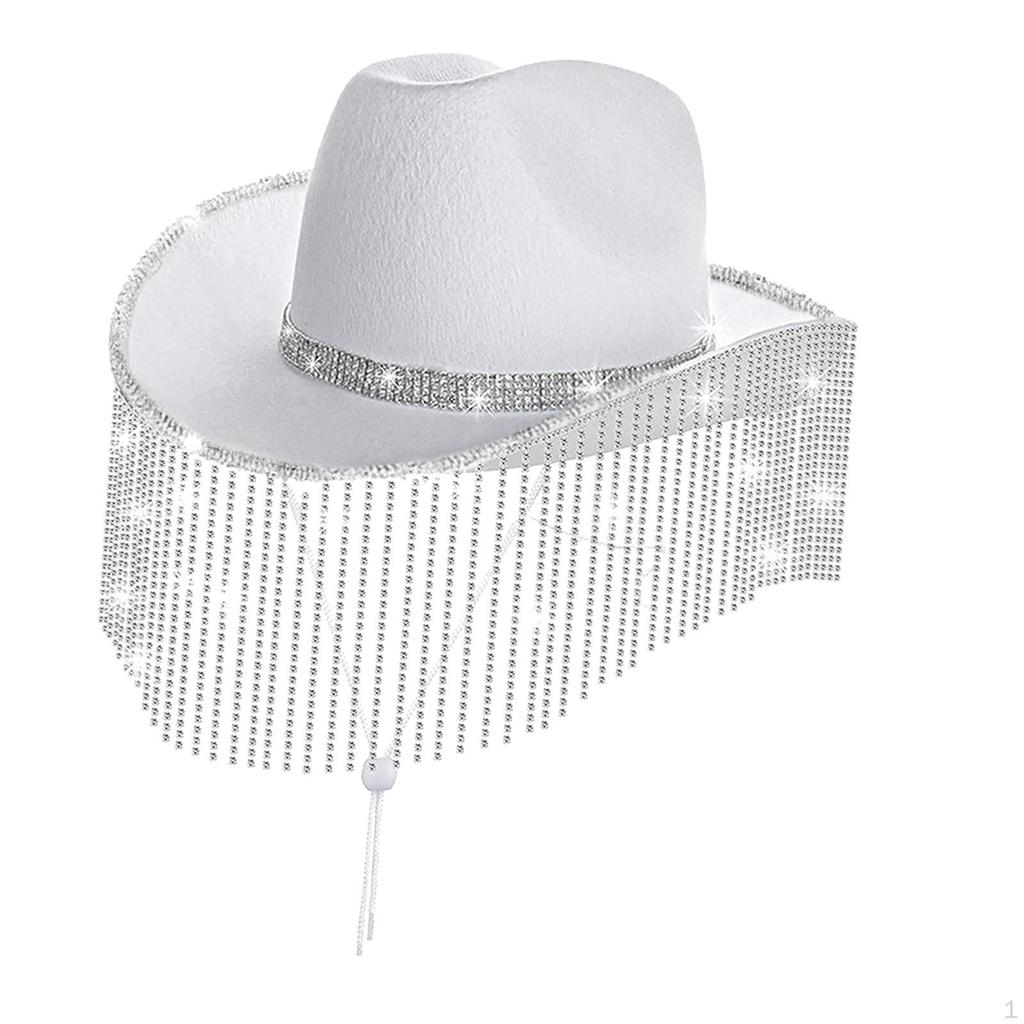 Cowboyhut Herren Cowgirl Bequemes Kostümzubehör Sonnenhut Outdoor für Cosplay Partys