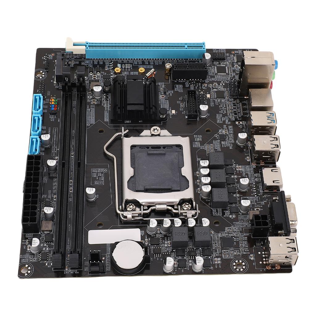 H110 Gaming Motherboard for LGA 1151 ATX 2 Channel DDR4 M.2 Nvme NGFF Serial ATA3.0 6GB PCIe