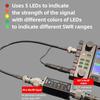 Professional SWR Meter for Short Bands Radio Frequency 3-30MHz Frequency Standing Waves Meter