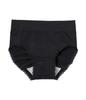 Full Compatible with Winged Soft Size M [Peach John] Seamless, Soft, Stretchy, Coverage, High-rise, Pads, Lace-up, Fit, Sanitary, Black,