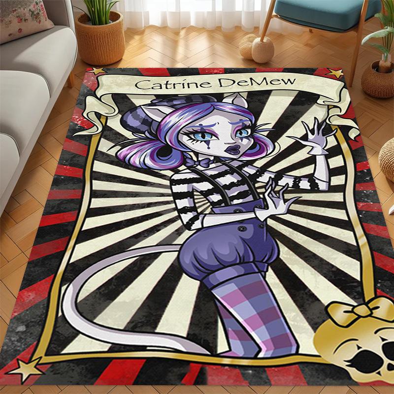 Monster High: Vampire Love Carpet Home Decor Floor Mats Doormat Art Dormitory Decoration
