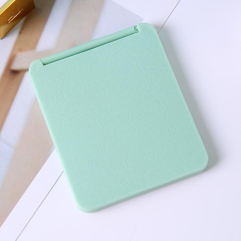 Kunststoff Klappspiegel Taschenspiegel Mini Tragbar Make-up Spiegel Reise Hand Klein Spiegel Schminktisch Faltbar Kompakt Kosmetik Werkzeuge