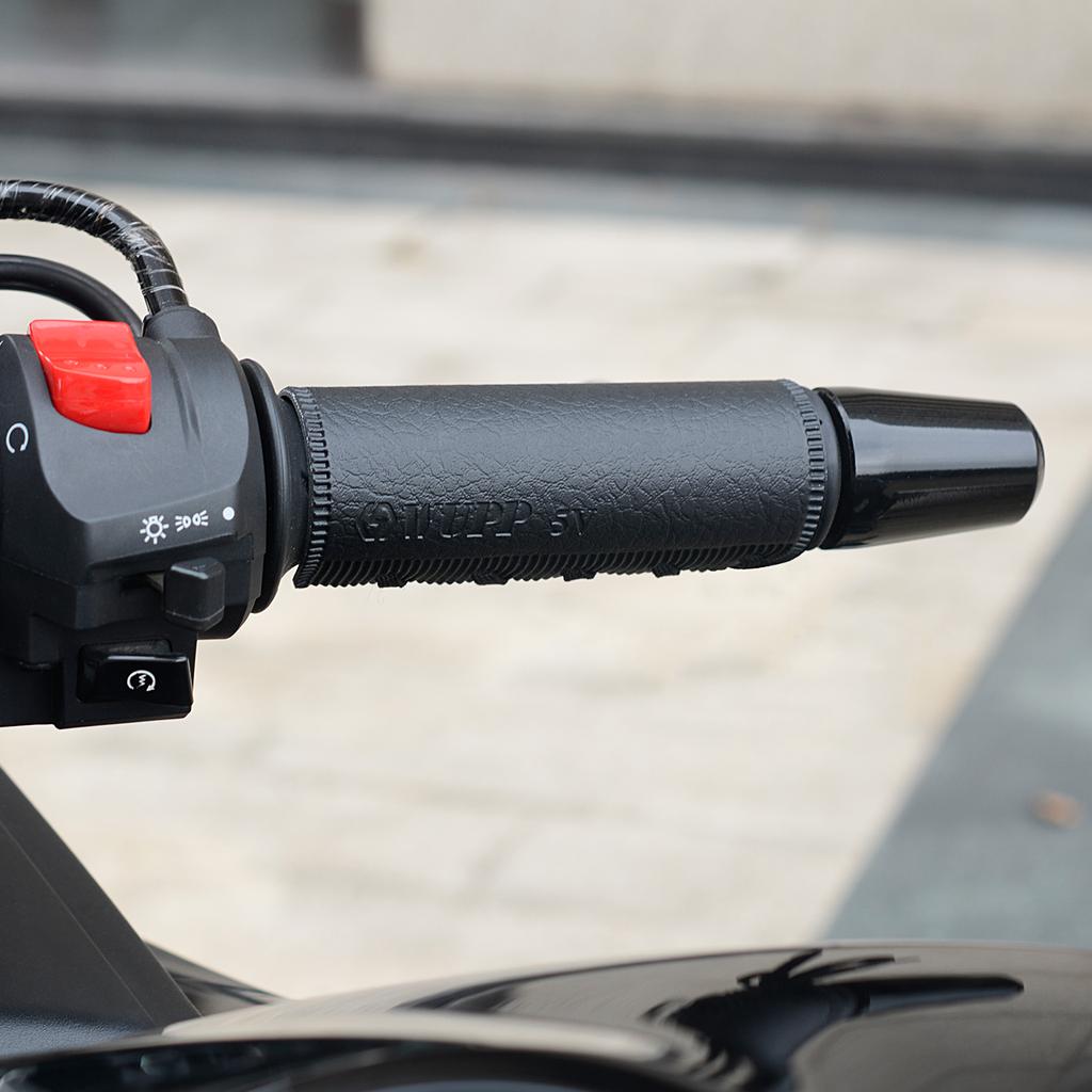 5V Univerzální Motocyklová Řídítka USB Zimní Elektricky Vyhřívané Gripy Sada Řídítko Vodotěsné ATV Skútr Řídítka Hřející Ruce Sada