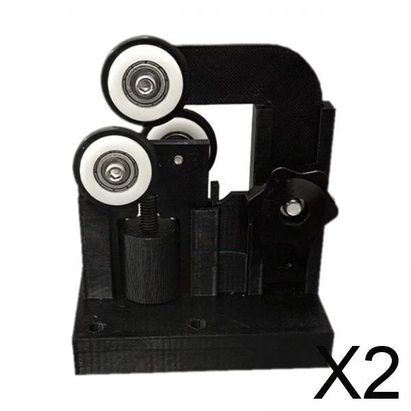 2xFishing Rod Stand Adjustable DIY Rod Building Holder for Rod Winding Machine чёрный