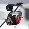 2Pcs Baby Car Mirror Cartoon Car Back Seat Rear View Adjustable Rear Convex Mirror Car Kids Monitor Car-styling Auto Accessories