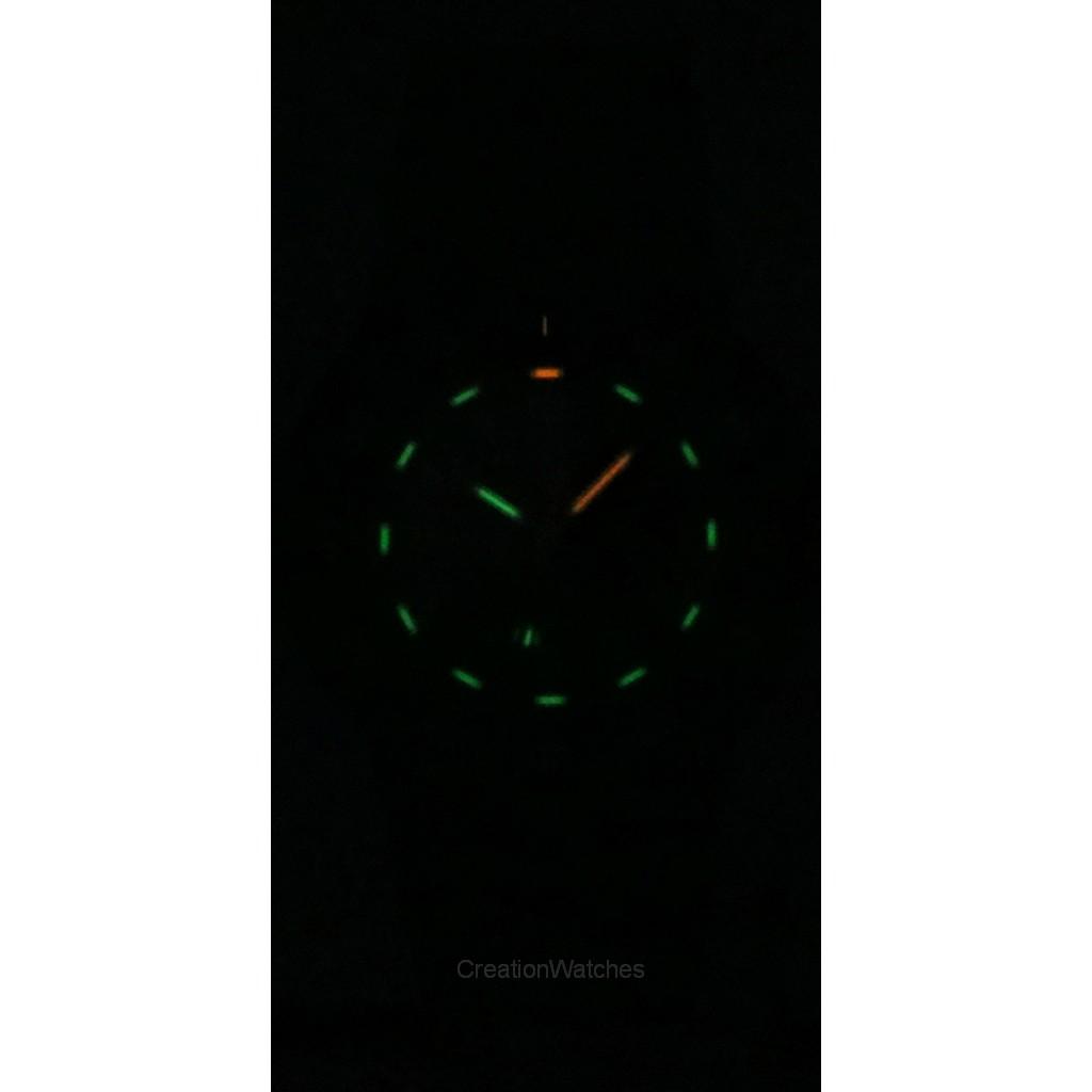 Luminox Orologio da Uomo Originale Navy Seal Cinturino in Gomma Verde Quadrante al Quarzo Diver's XS.3013.EVO.S 200M