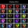 Kit di Saldatura LED RGB a Forma di Cuore per Appassionati del Fai-da-te, Set Elettronico Educativo per Studenti e Regalo Creativo