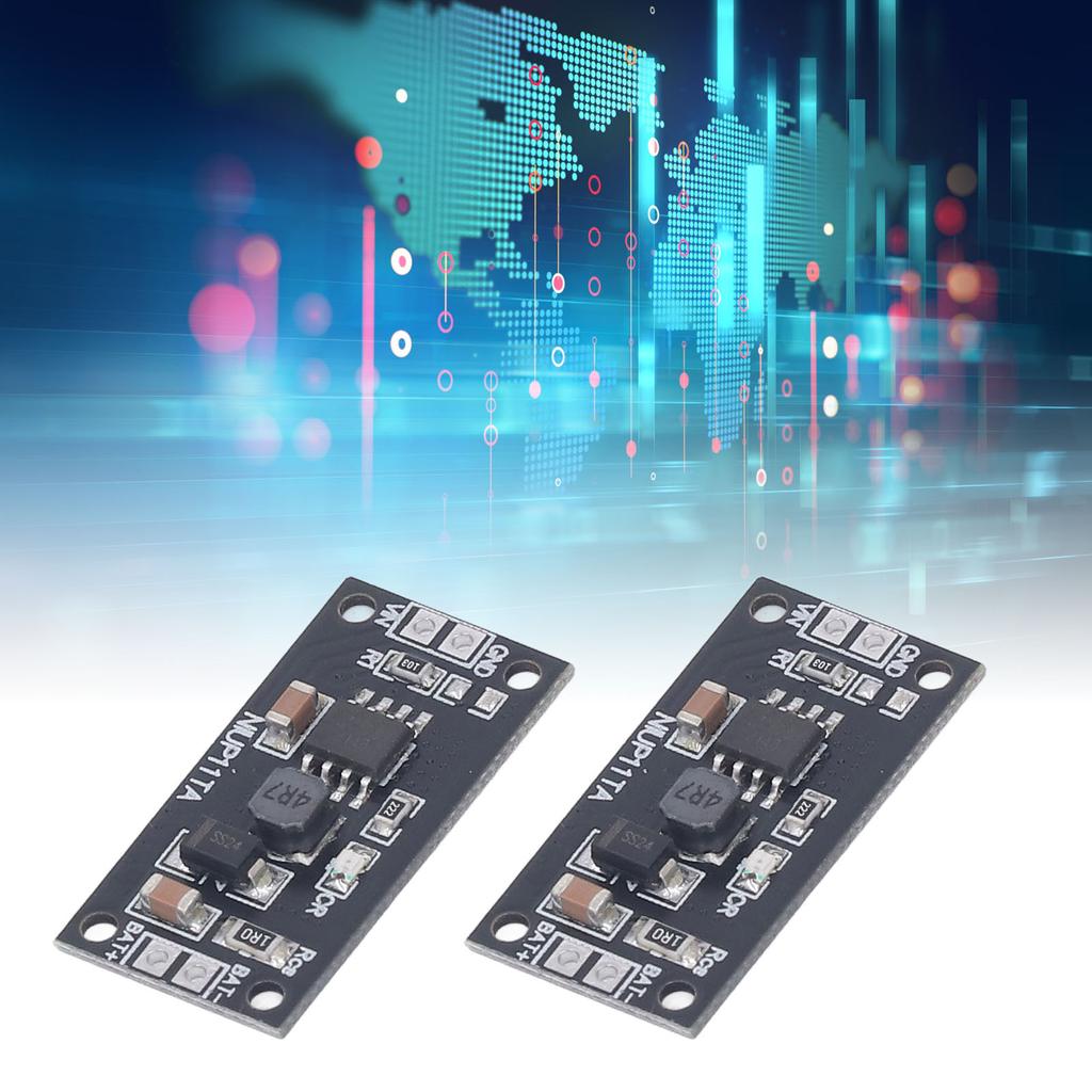 10 Pcs 1S NiMH NiCd Battery Charging Module Sturdy Hard Wearing PCB NiMH NiCd Battery Power Board