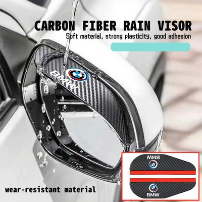 Car Rear View Mirror Rain Eyebrow Shield Sun Visor Protector For BMW Performance M2 M3 M4 X1 X3 X4 X5 E87 X7 E91 G20 Sdvr52 Hbrn5