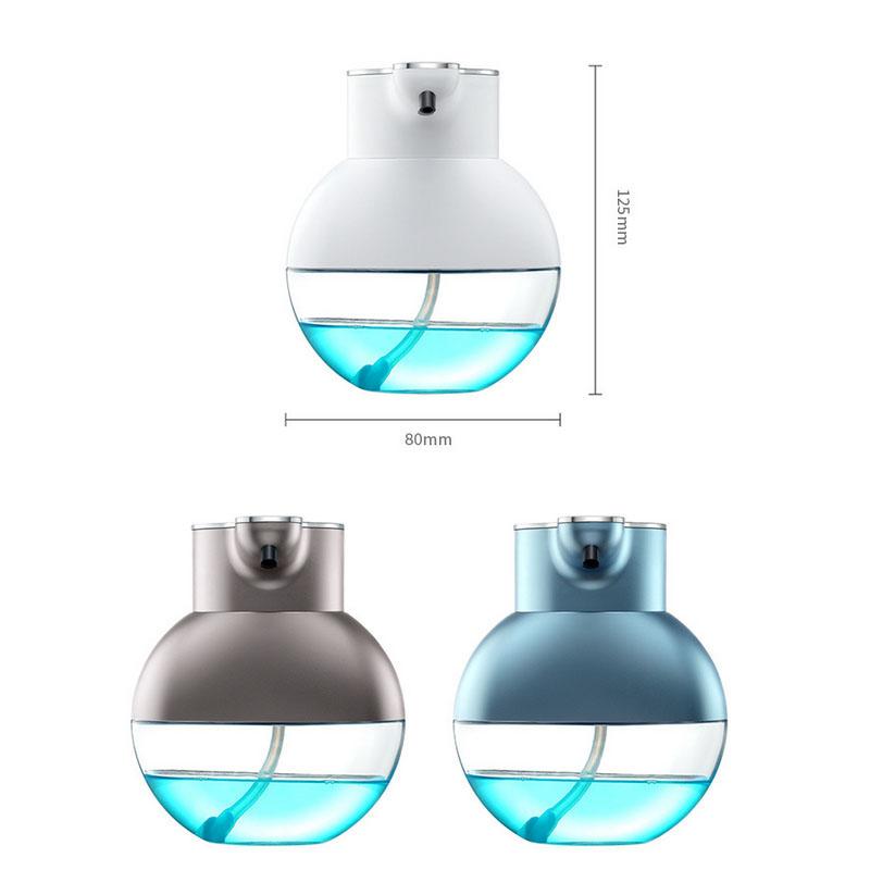 Schaumseifenspender mit automatischer Erkennung, berührungslos, wiederaufladbar, Bewegungssensor, Händedesinfektionsmittel für Badezimmerarbeitsplatten