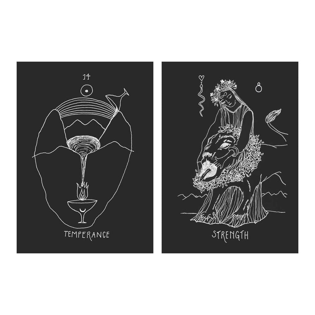 Kancharo Tarot Cards 78 Pieces Tarot Fortune Telling Japanese Tarot Card Basic Instructions Pouch Included [Wanderer's Tarot] & (Genuine Product)