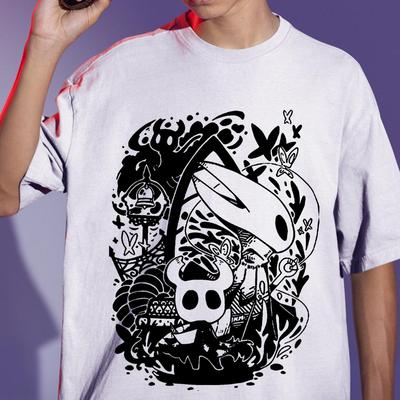 Hollow Knight T-Shirt, Indie Gamer Tee, Hallownest Design