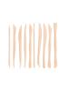 10-Piece Polymer Clay & Rubber Modeling Tool Set for Students