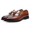Men's Trendy Designer Tassels Loafers Mens Slip-on Casual Leather Shoes Men Party Wedding Outdoor Flats
