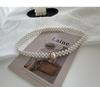 Korean Elegant Style Pearl Waist Chain For Women With Glamorous Accents Rhinestone