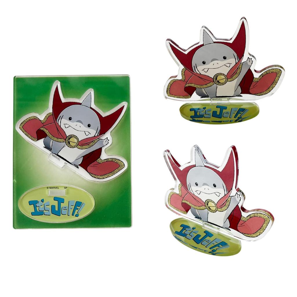 Small Planet Marvel Acrylic Blind Complete Set of 7 Rivals/Jeff/Costume Stand, Wrapped,