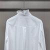 Wardrobe 980+: Heiress-Style French Ruffle Stand Collar Shirt & Vest Dress Set