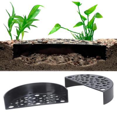 Schwarze ABS Aquarium Garnelenverstecke Für Unterwasserschutz Und Sichere Zucht