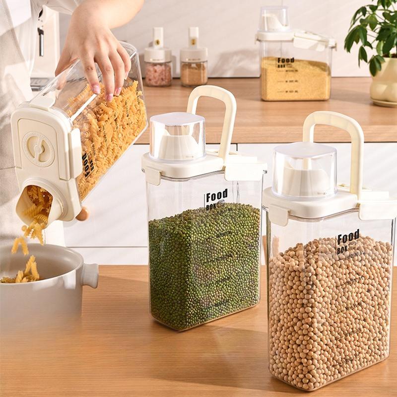 Household Insect-proof and Moisture-proof Sealed Rice Storage Bucket, Five-grain and Miscellaneous Grain Storage Box