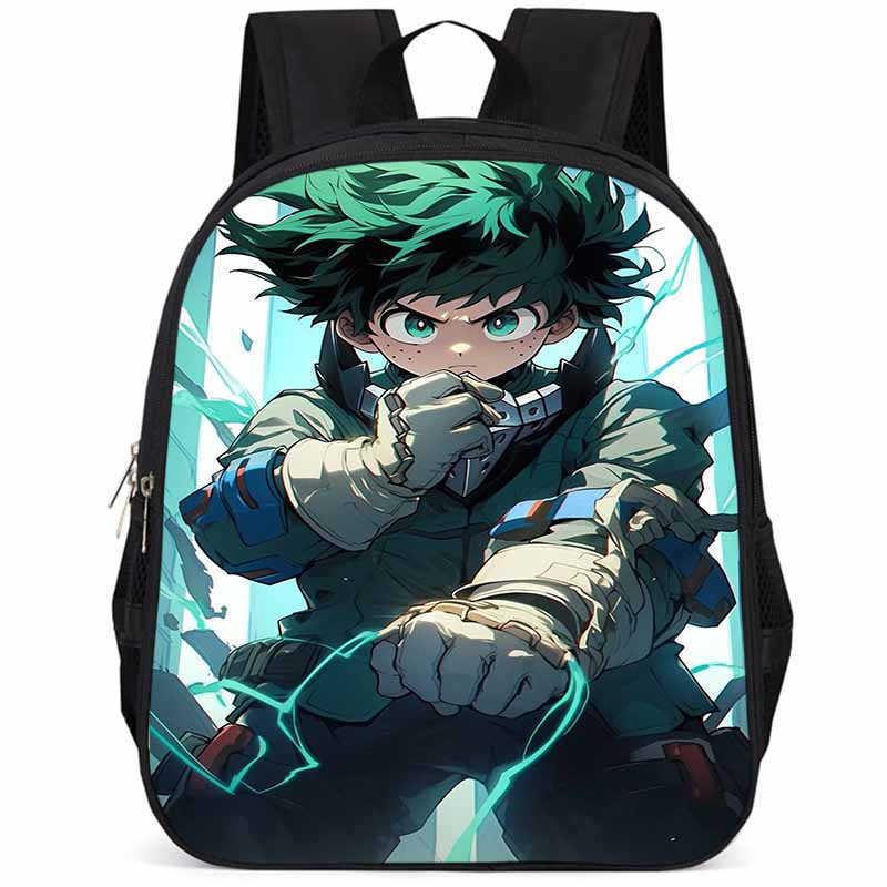 My Hero Academia 15-inch Large Capacity Lightweight Oxford School Backpack For Kids