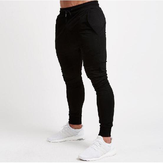 New men's outdoor sports casual slim-fit gym pants, men's long pants with tapered cuffs