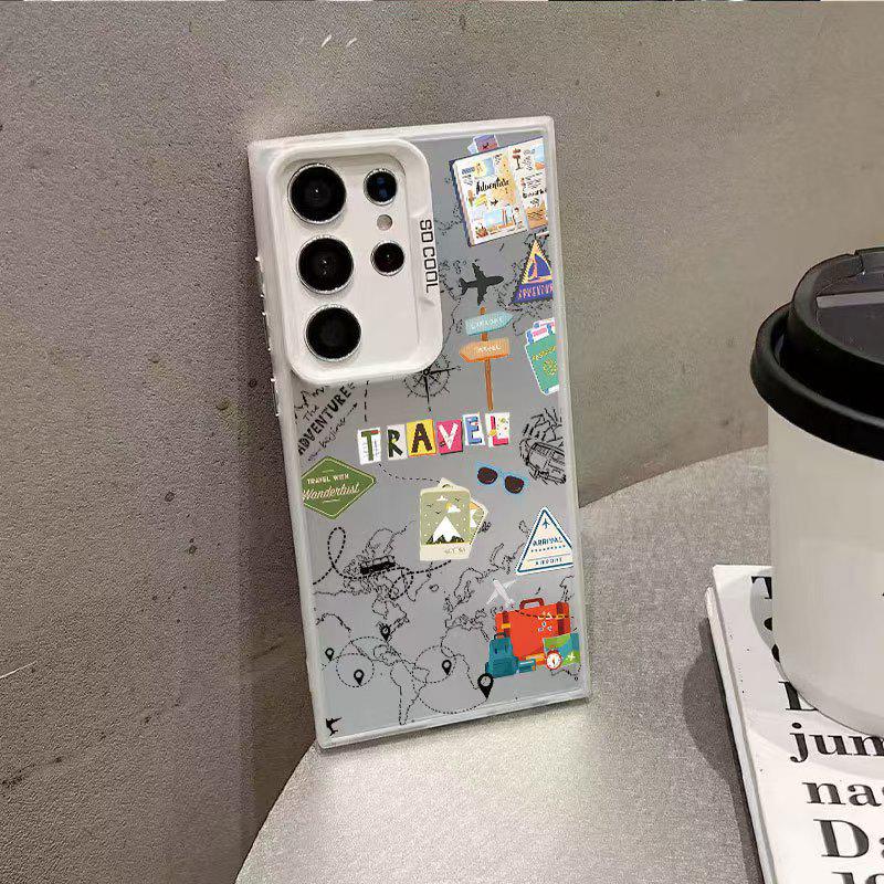 

Map Design Phone Case for Samsung Galaxy S25 Ultra, S24, A55/A56, S21 Samsung A55 5G