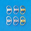 Set mit 10 sicheren Ohrstecker-Verschlüssen, Steckverschlüsse, Sicherer Verschluss, Ohrstecker-Stöpsel, Geeignet für Ohrringe, Schmuck