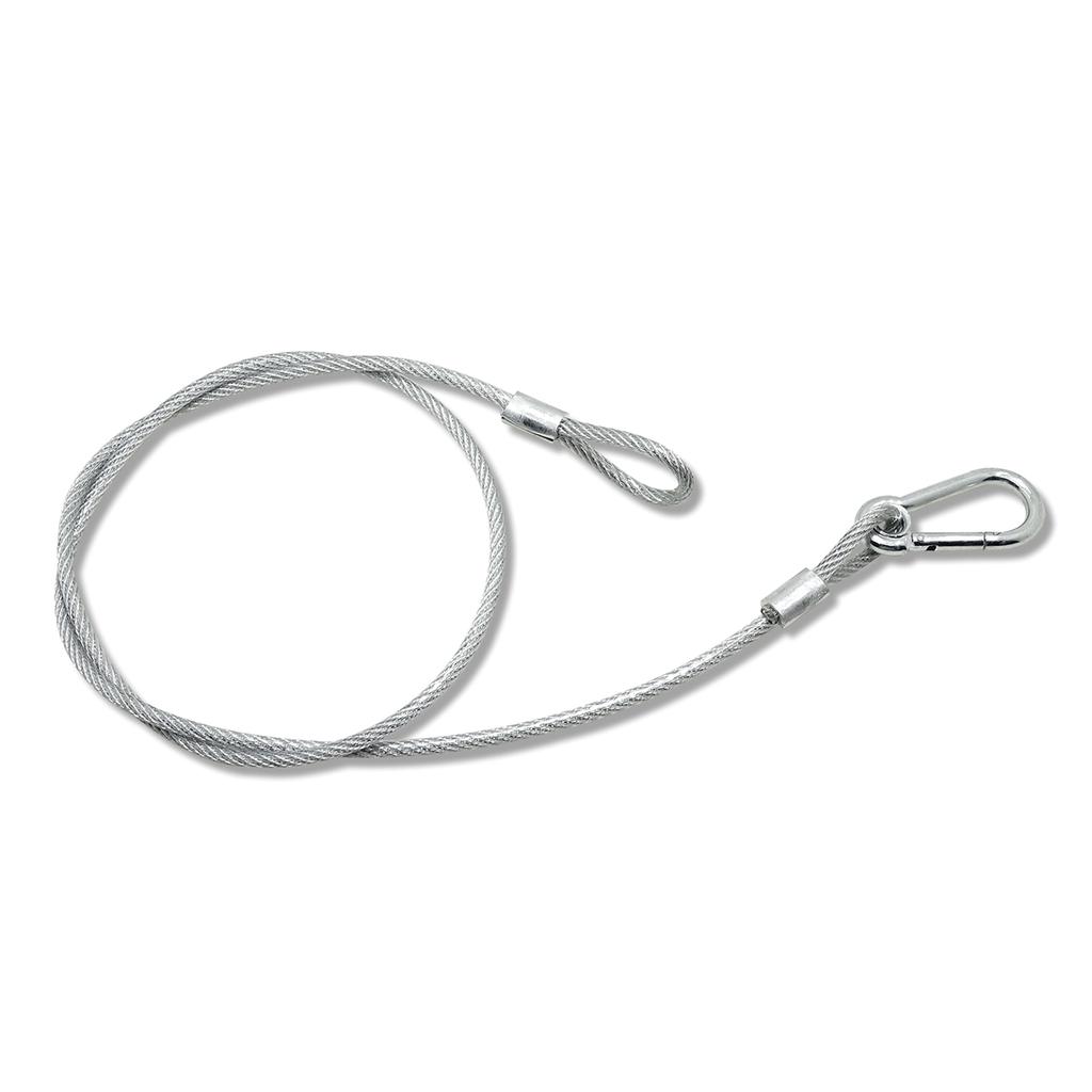 High Strength Safety Cable Pack of 5/10 for Stage Lighting and Industrial Use 3x700mm Stainless Steel Rope