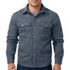 Men's Relaxed-Fit Casual Workwear Long-Sleeve Jacket Shirt