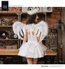 Anna Mu Angel Fairy Feather and Headband Size Z2030 Cosplay, Goddess, Dress, Ring, Set, Sexy, Sexy, Extreme, Halloween, White, M,