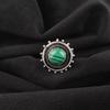 Malachite Gemstone Ring Jewelry, 925 Solid Sterling Silver Ring Jewelry, Handmade Artisan Ring Jewelry For Wedding Gift