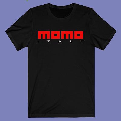 Momo Wheel Herren Schwarz T-Shirt S-4XL Unisex T-Shirt
