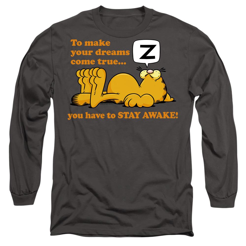 Garfield Unisex Adult Stay Awake T-Shirt