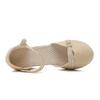 2025 Women's Summer Casual Roman Wedge Sandals - European & Korean Style
