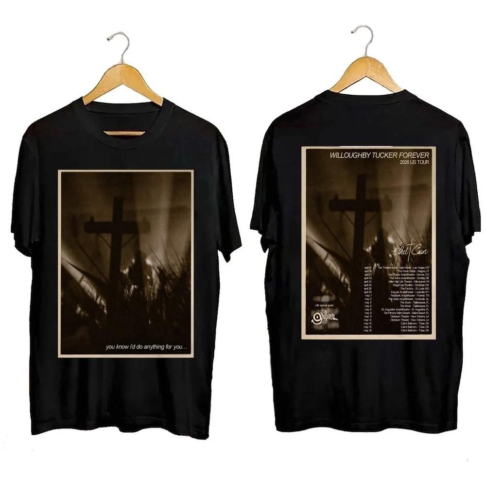 

Ethel Cain Expands Willoughby Tucker Forever Tour 2026 North America T-shirt Unisex T-Shirt XXL