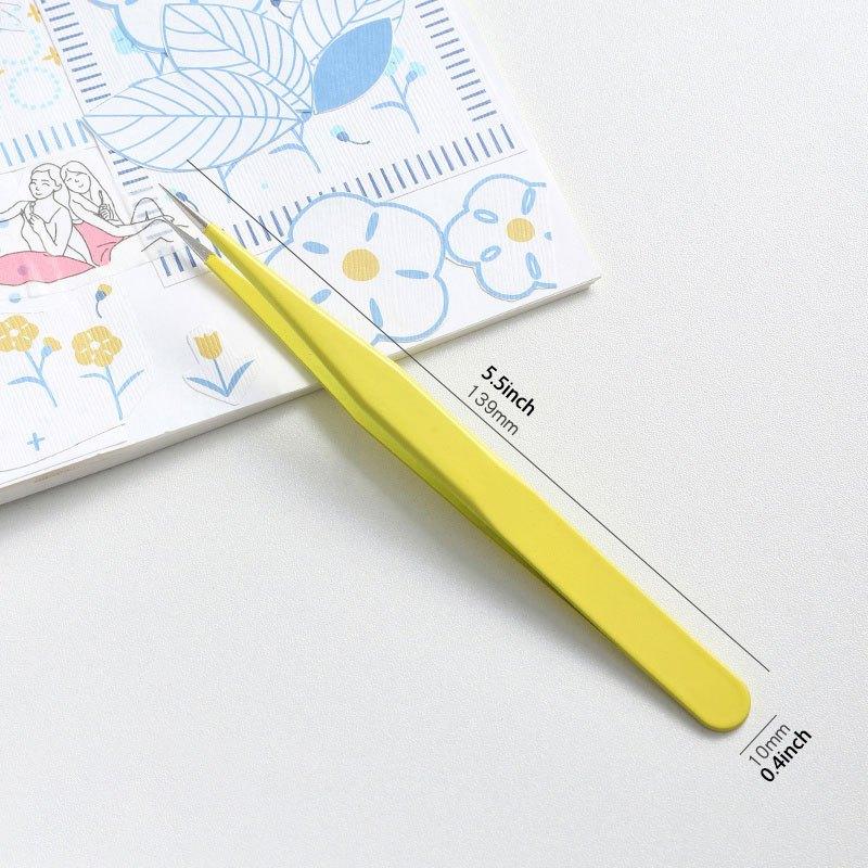 1ks pinzeta z nerezové oceli Macaron na samolepky a scrapbooking