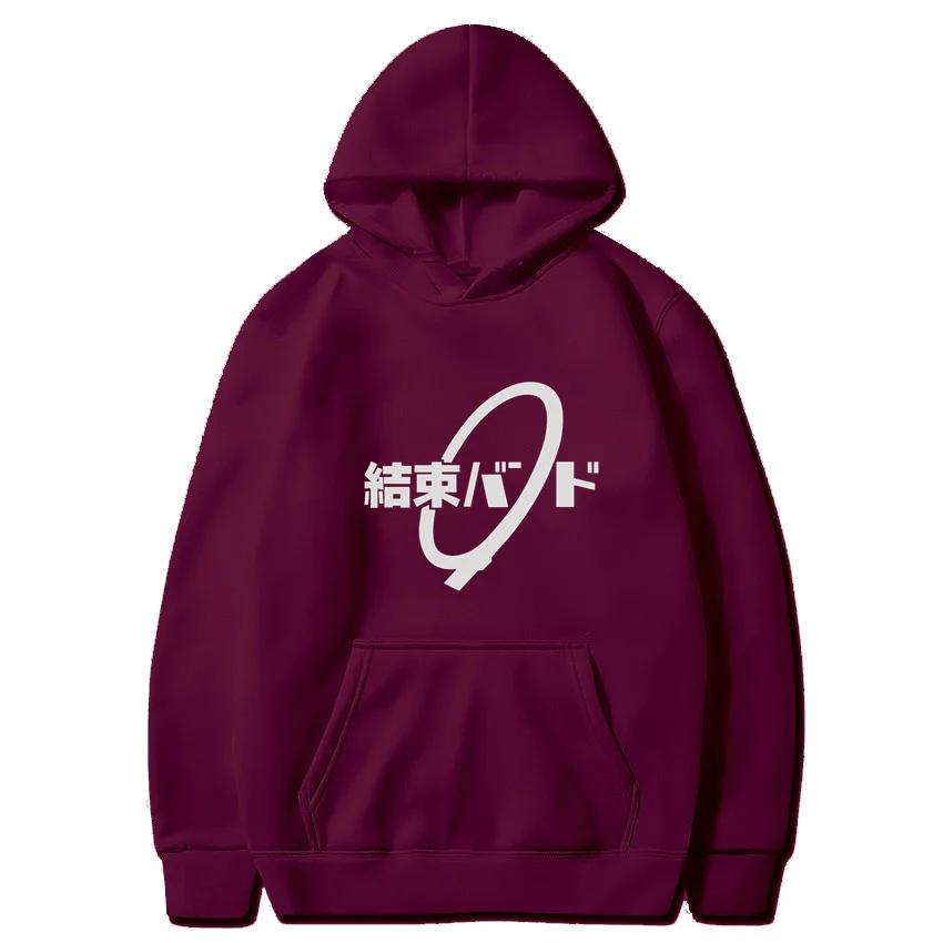 Kessoku Band bedruckte Pullover und Hoodies, modische und klassische Sweatshirts, bequeme Streetwear Harajuku Bekleidungsoberteile