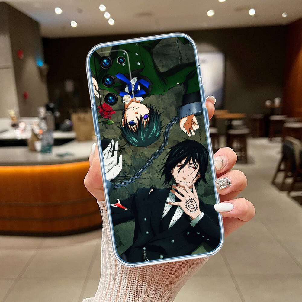 Black Butler Phone Case for Motorola G14 G15 G24 G30 G31 G32 G34 G41 G42 G51 G52 G50 G60S G60 G62 G72 G71 G73 G84 G85 G200 E32