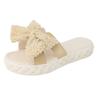 High-value design cool slippers women's summer fashion bow new go out niche beach shoes