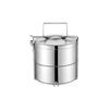 Lunch Box Isolato a Doppio Strato in Acciaio Inossidabile 304