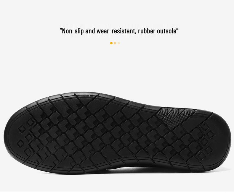 1676 Men's Low-Top Cowhide Loafers: Spring/Summer Casual Perforated Slip-On Shoes