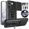 Funda For Xiaomi Poco X8 Pro 5G Case Armor Slide Lens Protector Ring Stand Back Cover For Pocco Poko Little X8Pro PocoX8pro Capa
