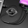 GLC GLB Fast Charging Cable Car 3 In 1 USB Cable Type C Micro USB for Mercedes Benz New B/C/E Class A Class C200L GLC GLK New C