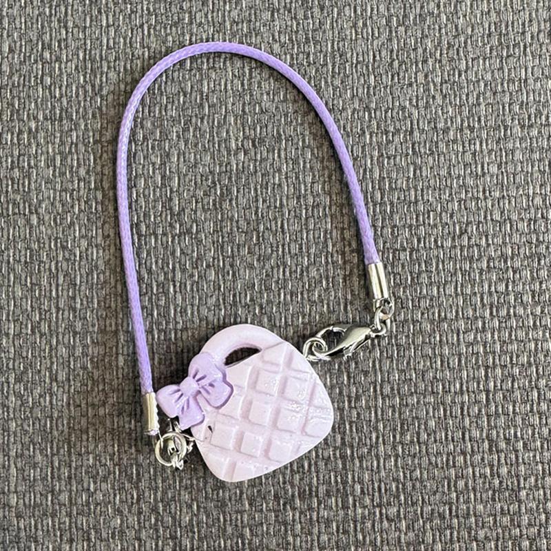 

Милая кавайная сумка-бантик, подвеска, милые амулеты, хлопковая кукла, нарядная игрушка для плюшевого украшения на шею, аксессуары для кукольного домика A2