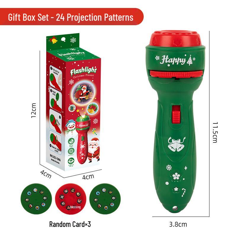 Anvelo Christmas Kids Projection Flashlight