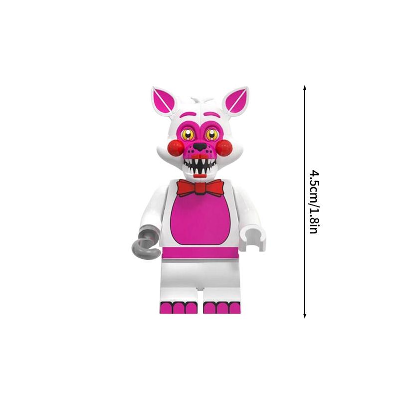 Cartoon Bonnie Bär Kaninchen Spiel Schreibtisch Ornament Freddy Bonnie Figur Tisch Freddy Fazbear Spielzeug Schreibtischzubehör Partygeschenke