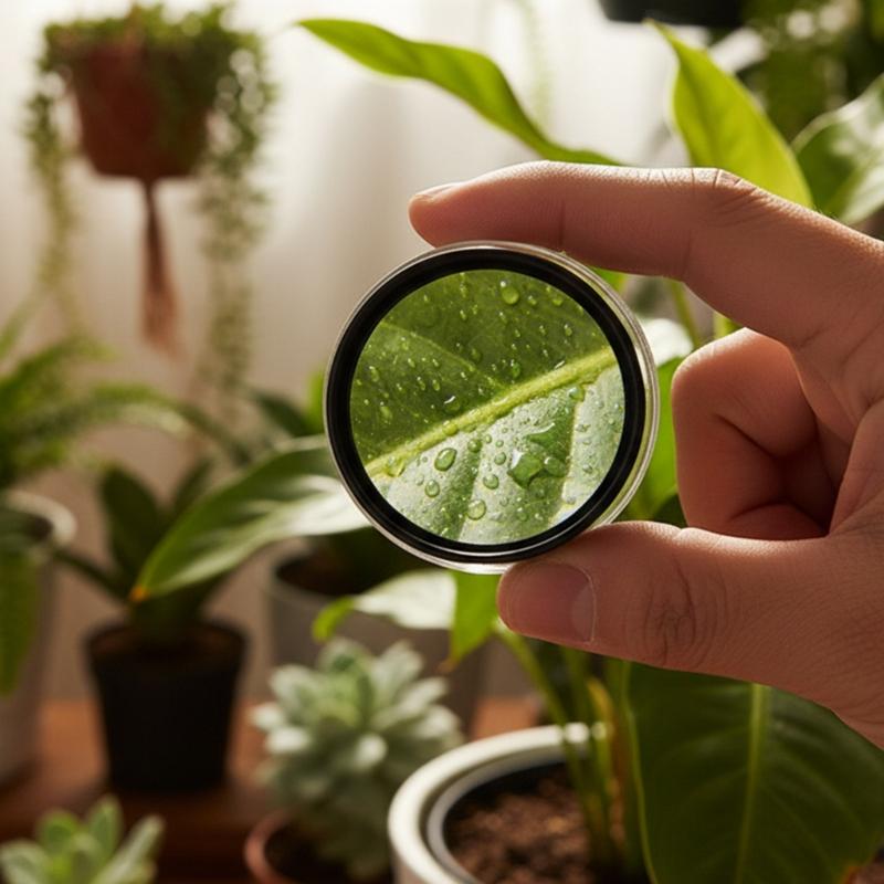 Cylinder Magnifier 10x Magnifying Glass With Scratch Resistant Lens Eye Magnifier For Detailed Observation