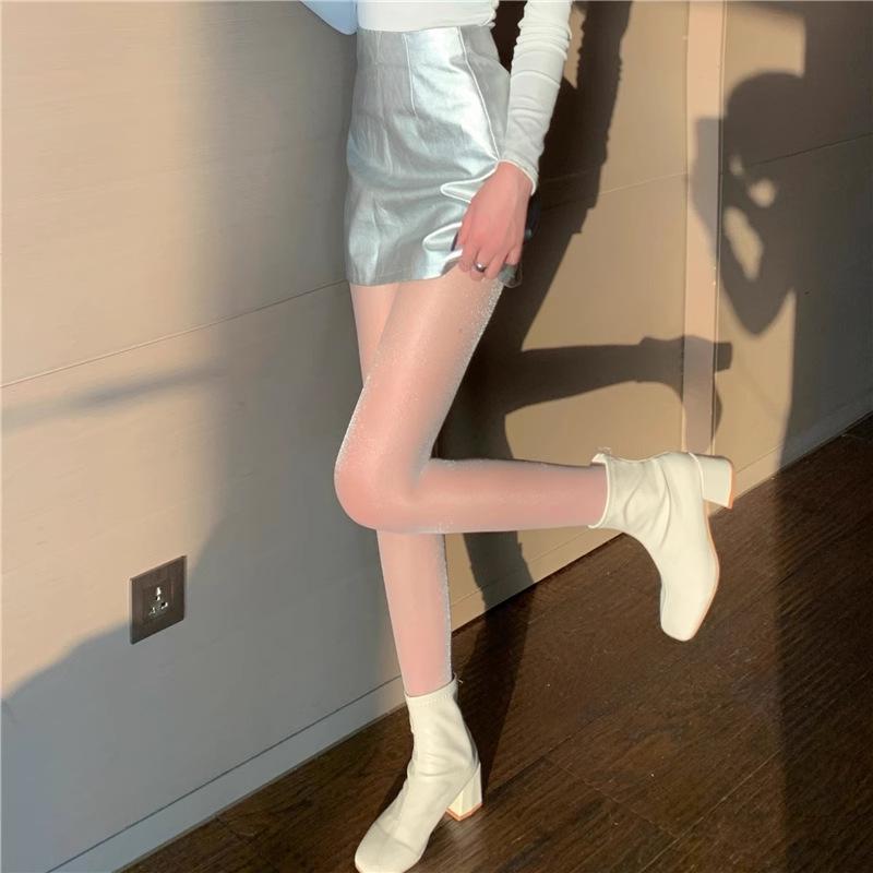 Collants Noir Ultra-Fins pour Femmes: Anti-accrocs, Haute transparence, Améliore les jambes, Parfait pour le printemps, l'été et l'automne
