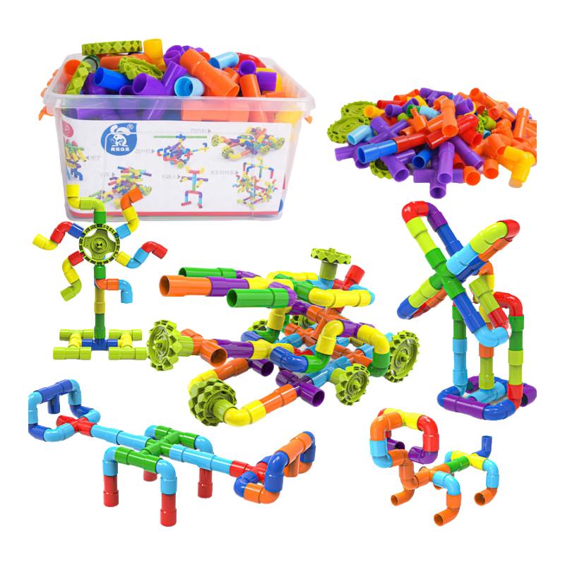 Aifuer Water Pipe Building Blocks Set